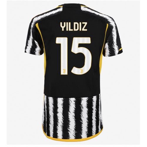 Fotbalové Dres Juventus Kenan Yildiz #15 Dámské Domácí 2023-24 Krátký Rukáv